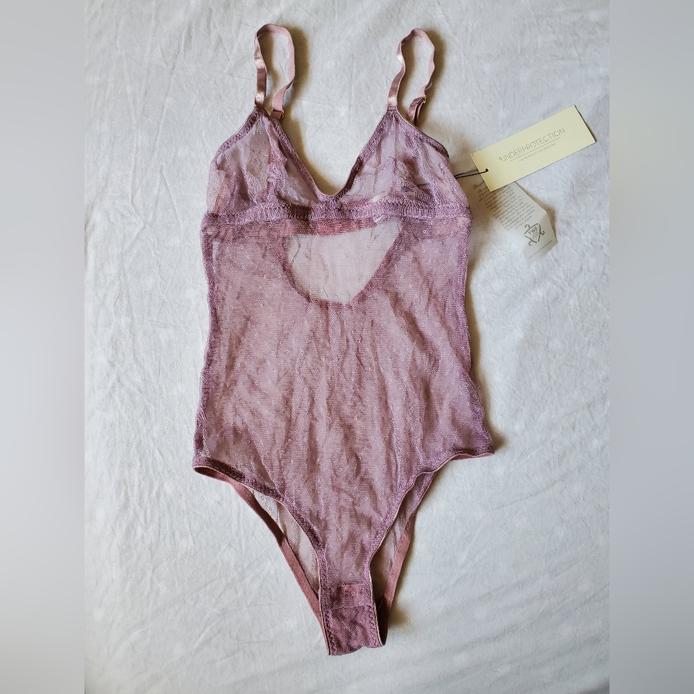 Underprotection Micha bodystocking purple size XS